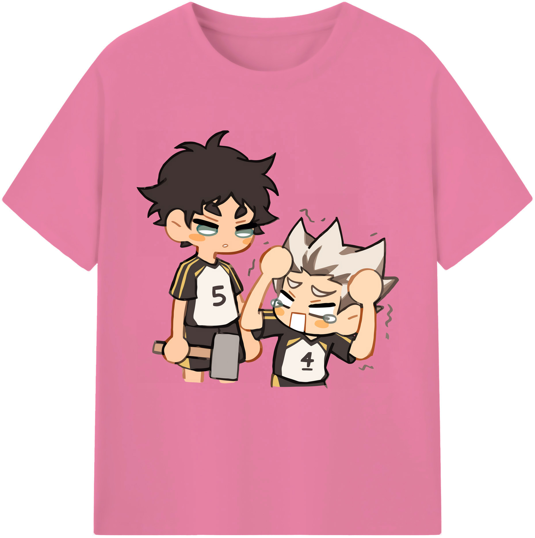 （画像用） ハイキュー!! Haikyu!! 綿100％半袖Tシャツ（フロントプリント）